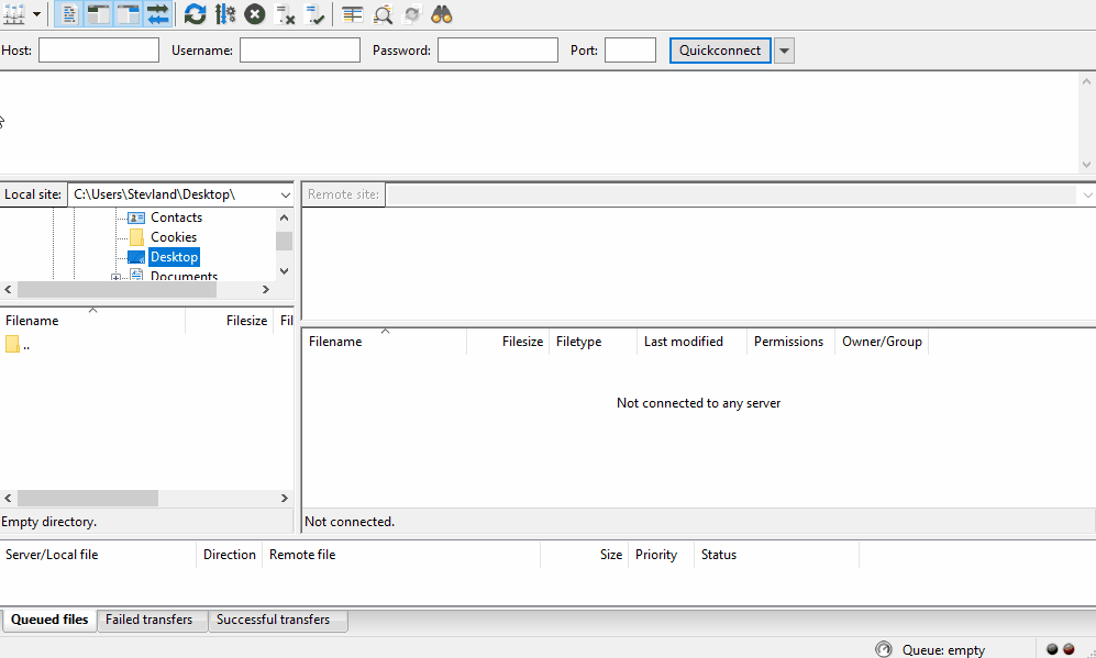 Renaming config file via FTP