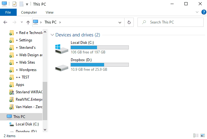 Backing up files in Windows Explorer
